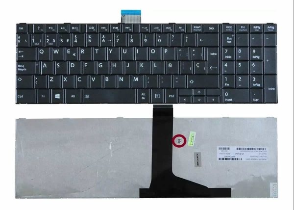 teclado laptop Toshiba C850 L850 C855 C855d L855 provetec venezuela