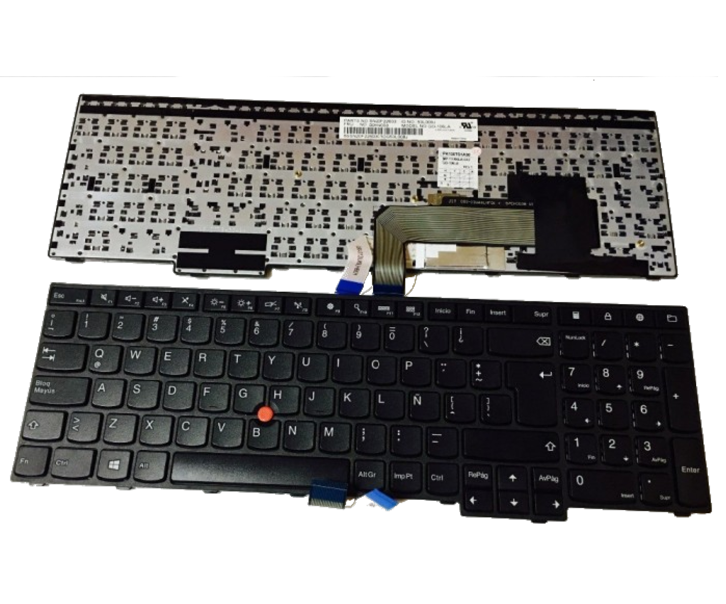 teclado lenovo e560 e540 e550 series español ingles provetec tachira caracas venezuela envios nacionales